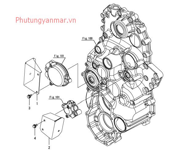 Nắp hộp số